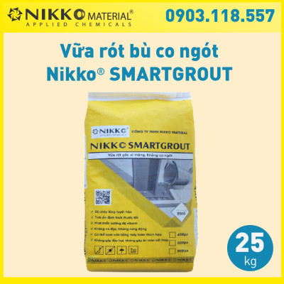 NIKKO SMARTGROUT G45 – Vữa rót bù co ngót gốc xi măng