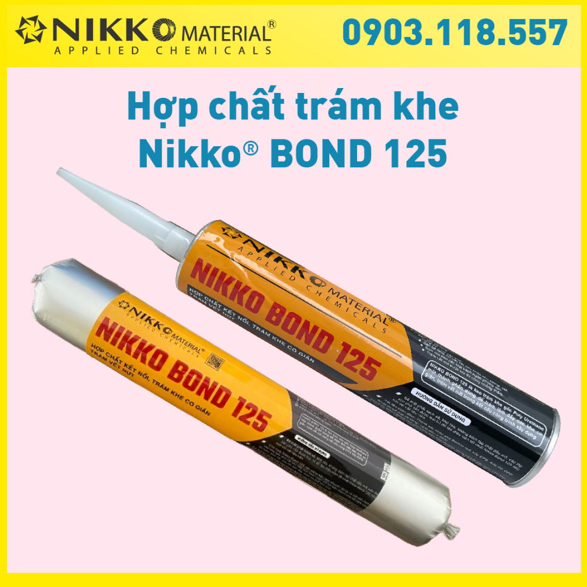 NIKKO BOND 125 – Hợp chất trám khe gốc polyurethane