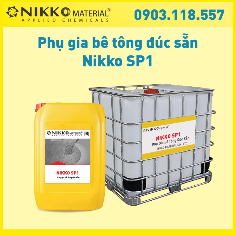 NIKKO SP1 - Phụ gia bê tông đúc sẵn