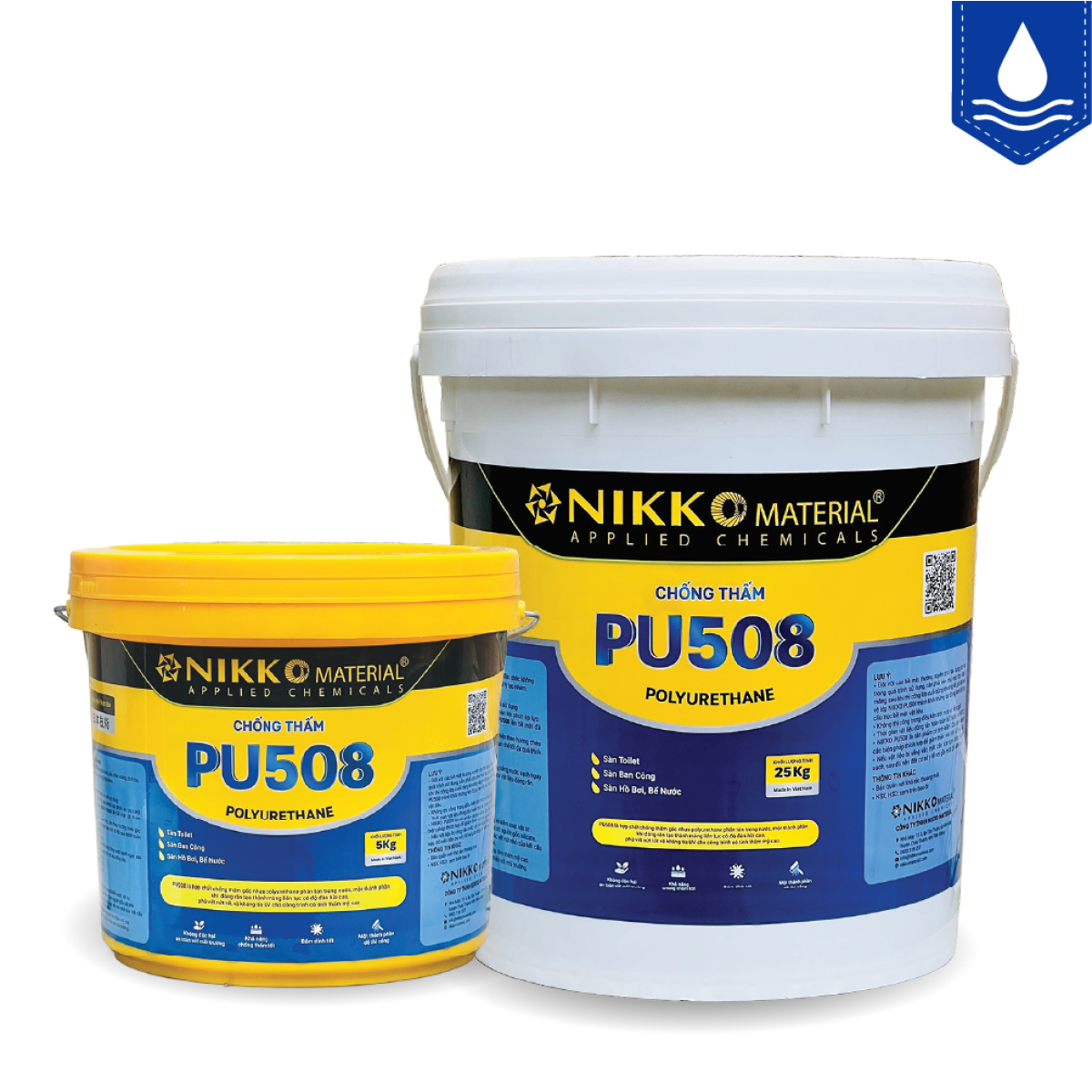 NIKKO PU508 - Chống thấm polyurethane một thành phần