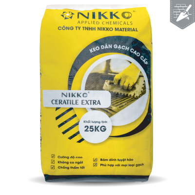 NIKKO CERATILE EXTRA – Vữa dán gạch gốc xi măng